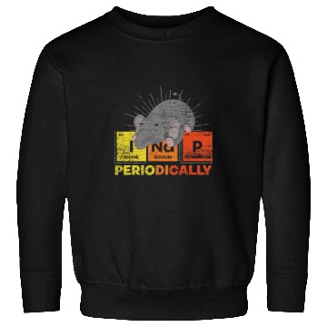 Discover Elephant Mammal Funny Zoo Animal I Nap Periodically PJ Sleeping Sweatshirts