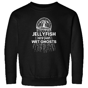 Discover Jellyfish are just wet ghosts Halloween for marine biologist Sweatshirts