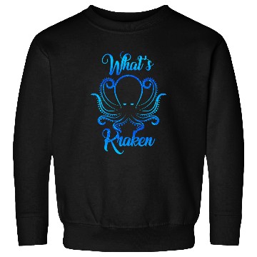 Discover Octopus Pet Whats Kraken Tees Marine Biologist Sweatshirts
