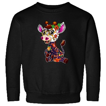 Discover Giraffe Pet Sugar Skull Giraffes  for Women Day of the Sweatshirts
