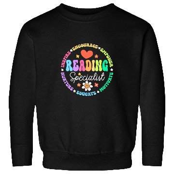 Discover Book Fun Reading Teacher Literacy Coachs Principal Reading Specialist Sweatshirts