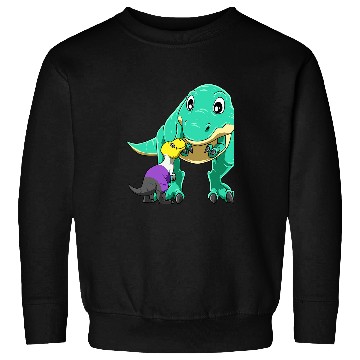 Discover Dinosaur Pet Non Binary Pride TRex Mamasaurus Sweatshirts