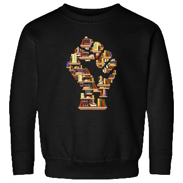 Discover Book Fun Library Book Hand Black History Month Black History Month 8 Sweatshirts
