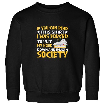 Discover Book Fun Rejoin Society Book Lover Bookworm Libary Sweatshirts
