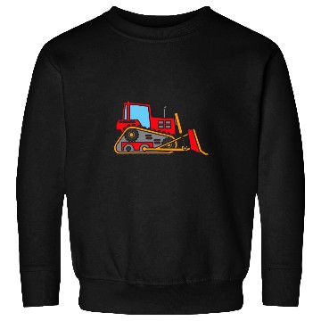 Discover Bulldozer Fun Driver Bulldozing Construction Vehicles Sweatshirts