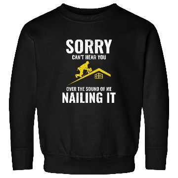 Discover Roofer Roofing Roof Mechanic Contractor Construction Worker Sweatshirts