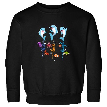 Discover Dolphin Pet Gift Live Laugh Love Sweatshirts