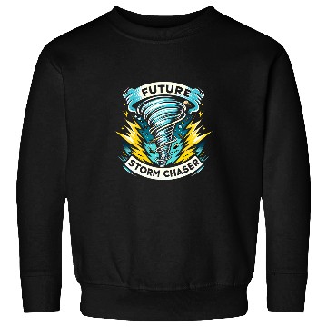 Discover Future Meteorologist Hurricane Chaser Weather Forecaster Sweatshirts