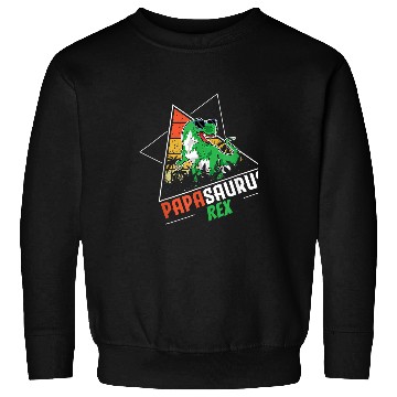 Discover Dinosaur Pet Papasaurus rexs Fathers Day Papa Sweatshirts