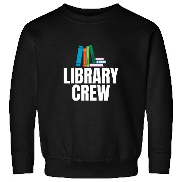 Discover Book Fun Library Crew Sarcastic for Unisex Book Nerds Sweatshirts