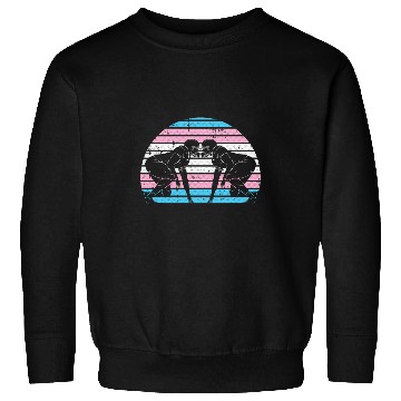 Discover Sport Rugby Football Player LGBTQ Retro Transgender Pride Rugby Sport Sweatshirts