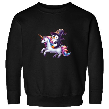 Discover Penguin Yoga Guru Fitness and Exercise Penguins Sweatshirts
