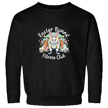 Discover Easter Bunny Workout Gym Lover Sweatshirts