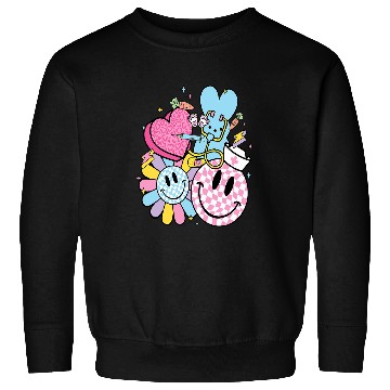 Discover Easter Bunny Stethoscope nurses Doctor RabbitNursing Easter Sweatshirts