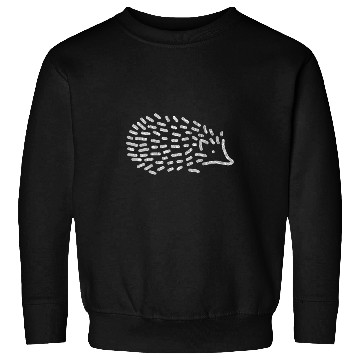 Discover Hedgehog Pet Silver Hedgehog Artwork Sweatshirts