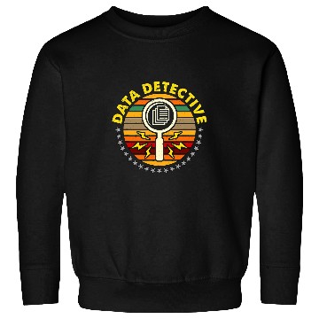 Discover Data Detective Computer Science Programming Data Analyst Sweatshirts