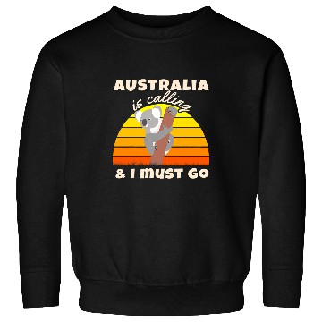 Discover Koala Pet Australia Is Calling Koala Backpacker Travel Sweatshirts