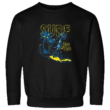 Discover Dinosaur Pet Surf Trendy TRex Surfing Hang Loose Sweatshirts