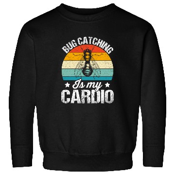 Discover Bug Lover Insect Nature Science Bug Catching is my Cardio 27 Sweatshirts