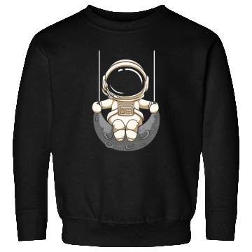 Discover Astronaut Job Moon Swing Astronaut Spaceman Galaxy Astronomy Science 67 Sweatshirts