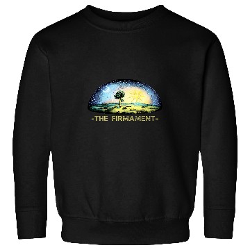 Discover Flat earth model with dome 2Firmament flat earth Sweatshirts