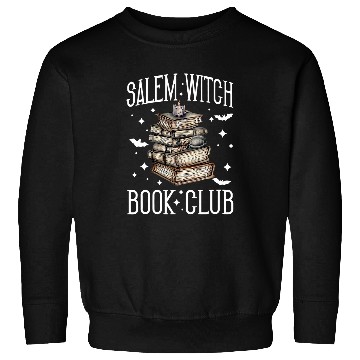 Discover Book Fun Salem Witch Book Club Halloween 1 Sweatshirts