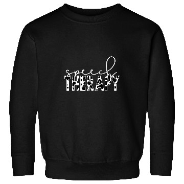 Discover Cow Pet Print Speech Therapy SLPA or CCCSLP Therapist Sweatshirts