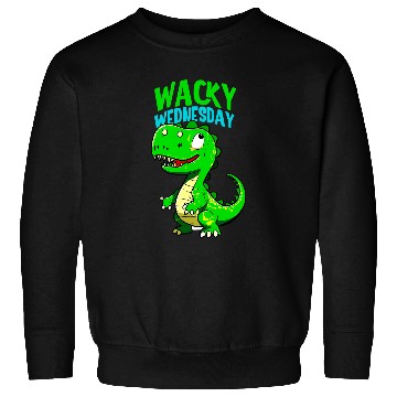 Discover Dinosaur Pet Wacky Wednesday Dinosaur Fun Cute Sweatshirts
