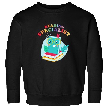Discover Book Fun English Teacher Reading Specialist Learning Learner 9 Sweatshirts