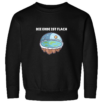 Discover Flat Earth Map Model Flat Earth Society Sweatshirts
