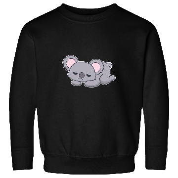 Discover Koala Pet Cute Bored Koala Relaxing Kawaii Graphic Sweatshirts