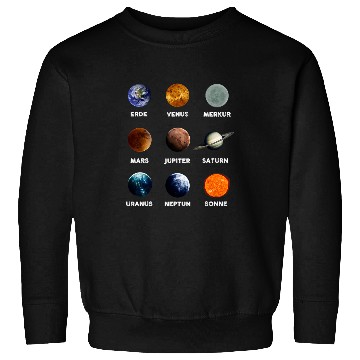 Discover Astronaut Job Solar System Planet Space Galaxy Planets Sweatshirts