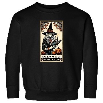 Discover Book Fun Salem Witch Book Club Sweatshirts