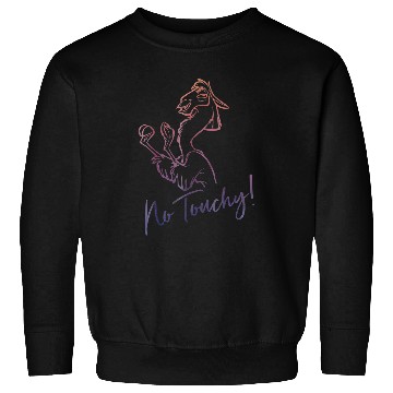 Discover Llama Pet Dsny Emperors New Groove Llama No Touchy Graphic Sweatshirts