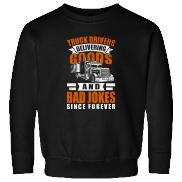 Discover Truck Fun Trucking Semi Truck Drivers 1 Sweatshirts