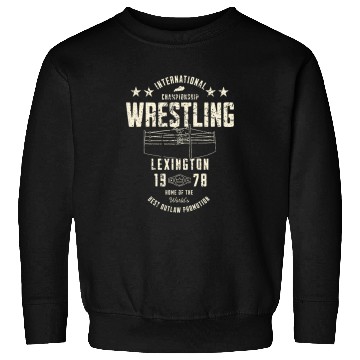 Discover Sport Wrestling Intl Champ Wrestling Kentucky Territory 1978 Pro Wrestling Sweatshirts