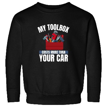 Discover Auto Mechanic Toolbox Automotive Technician Sweatshirts
