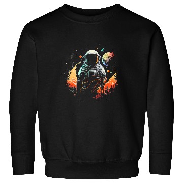 Discover Astronaut Job On An Exoplanet Outside Of The Solar System Sweatshirts