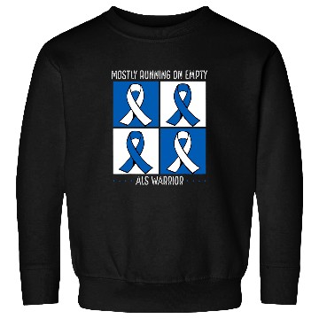 Discover Sloth Pet Gift Mostly Running On Empty ALS Warrior Sloth Lover 3 Sweatshirts