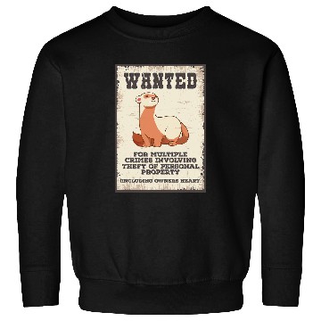 Discover Ferret Pet Forest Pet Animal Funny Ferret Sweatshirts