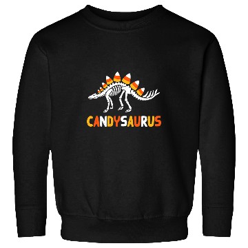 Discover Dinosaur Pet Skull Candy Corn Candysaurus Skeletons Dinosaur Halloween Sweatshirts