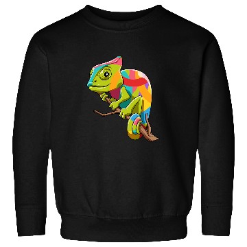 Discover Chameleon Pet iguanas breeding reptiles Sweatshirts