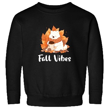Discover Samoyed Pet Fall Vibes Funny Dog Pumpkin Spice Latte Sweatshirts