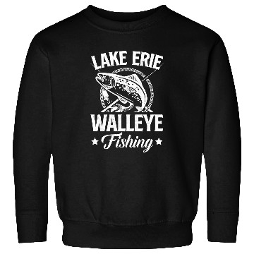 Discover Fishing Fun Lake Erie Walleye 480 Sweatshirts