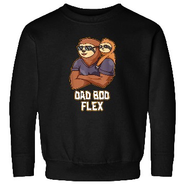 Discover Dad Bod Flex Fitness Lifestyle Health Habits Daddy Nutrition Sweatshirts