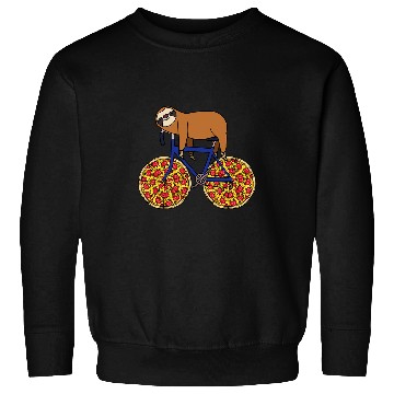 Discover Sloth Pet Gift Pizza Cycling Theme Jersey Sweatshirts