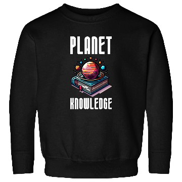 Discover Book Fun Planet Knowledge Science Teacher And Physicist Book Sweatshirts