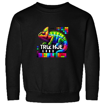 Discover Chameleon True Hue Guru Exotic Reptile Lover 21 Sweatshirts