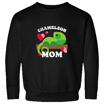 Discover Chameleon Pet Mom Zookeeper Lizard Reptiles Pets Sweatshirts