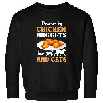 Discover Chicken Pet Nuggets Funny Cat Lover Chicken Nuggets Sweatshirts